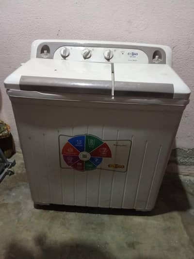 super Asia washing and dryer machine
