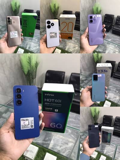 Samsung | Samsung A06 | Infinix | PTA Approved 128gb