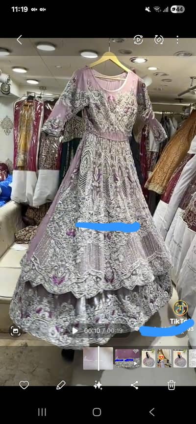 walima bridal dress only wear for 4 hours