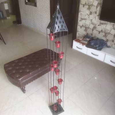 Beautiful Candle Stand - Iron Made