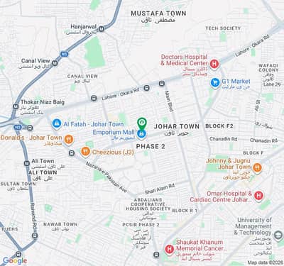 8,Marla Beautiful Second Floor Portion Available For Rent Near Shoukat khanam Hospital