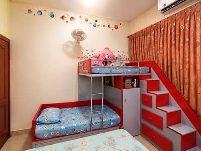 Stylish Kids Bunk Bed with Storage – Space Saving & Strong