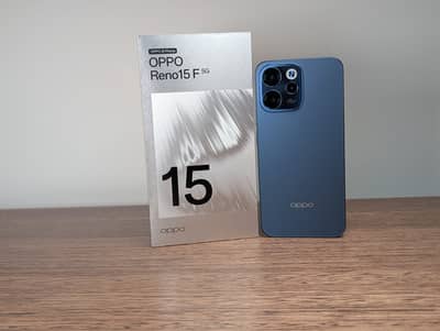 OPPO Reno 15F Box Pack, 8/256 GB, PTA Approved, Twilight Blue