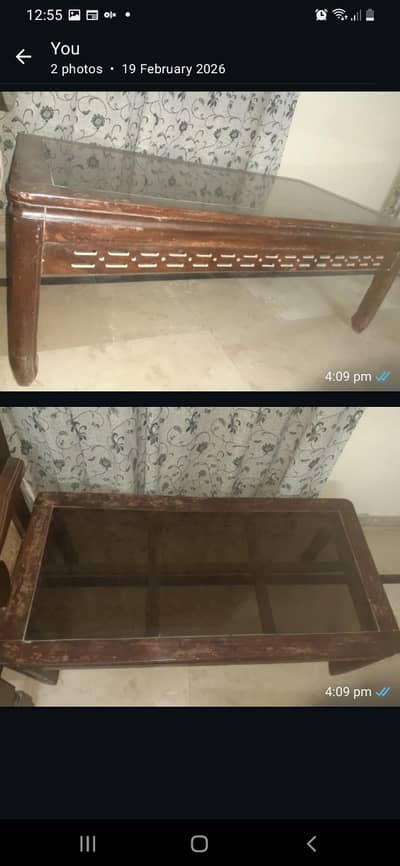 sofa set and table