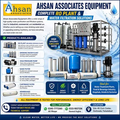 Ro Plant Water Filtration System - Chemical Ro Plant Installation