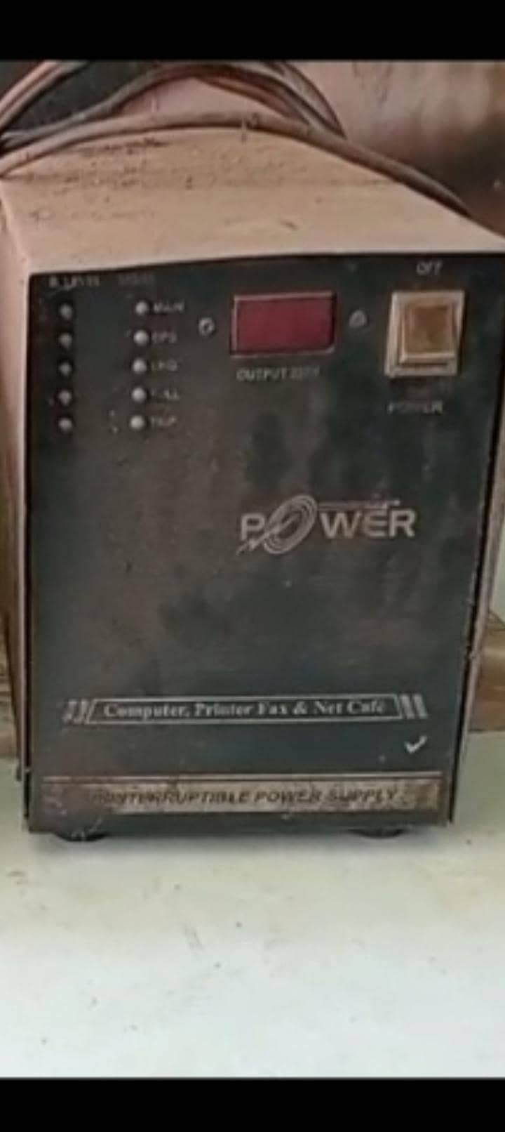 UPS used 0