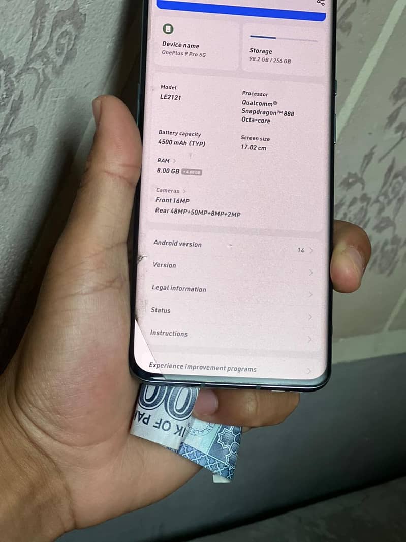 Oneplus 9pro 5G 7