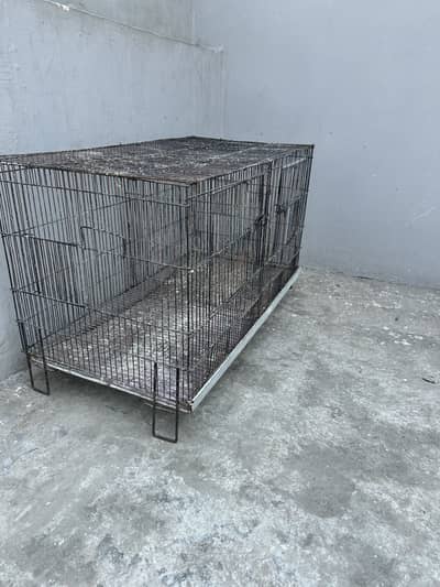 3 foot Birds cage 1.5 / 1.5 partion for sale Total 3 Pieces