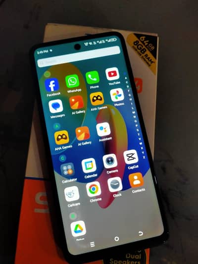 fixx rate Tecno spark go 2024 4/64 box and set front camera not work