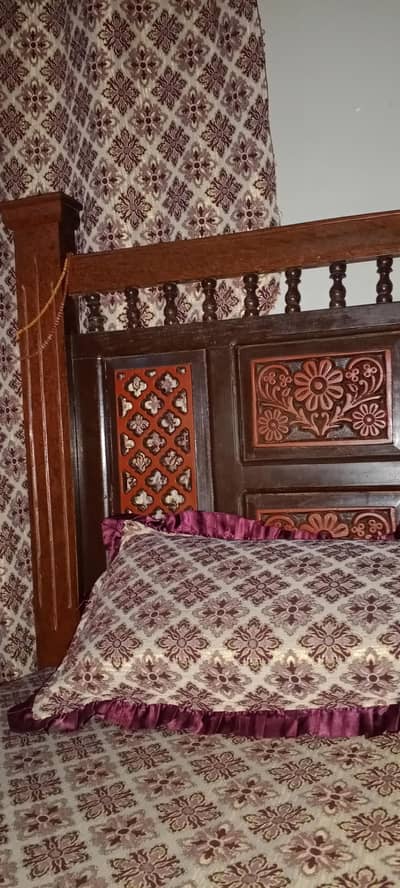 Wooden Full Size Bed
