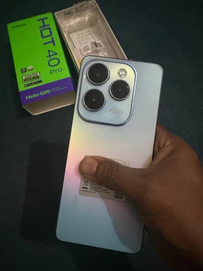 Infinix hot 40 pro with box urgent sale
