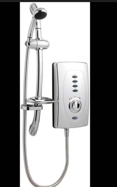 creda Ultra Chic Slimline 650 9.5kW electric shower in chrome.