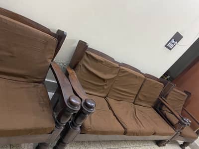 SOFA WOODEN COSTLY MADE BY HAND LIFE TIME GURANTEE 03334776618