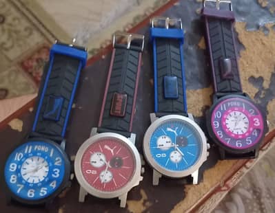 Kids watches puma each watch Rs 500 only