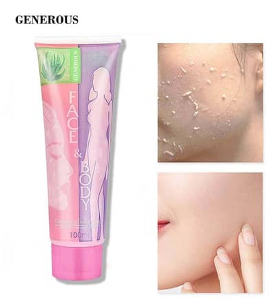 Face & body scrub Gel 100ml skin Brightening