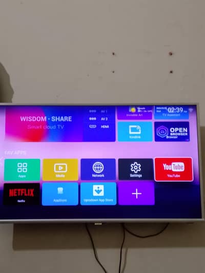 43 Inch China Smart Cloud Tv Wisdom Share  Smart Cloud Tv