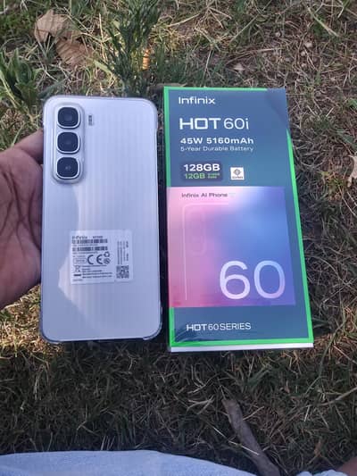 Hot 60I 6+6gb ram 128gb