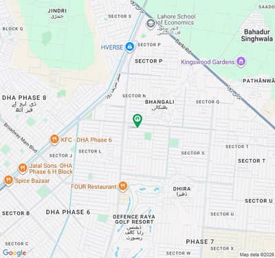 DHA PHASE 7 BLOCK R, 20 MARLA HOT LOCATION PLOT AVAILABLE FOR SALE ON REASONABLE PRICE