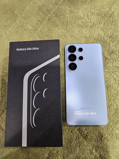 SAMSUNG S26 ULTRA 12GB 256GB Dual physical non pta and 4 month sim tim