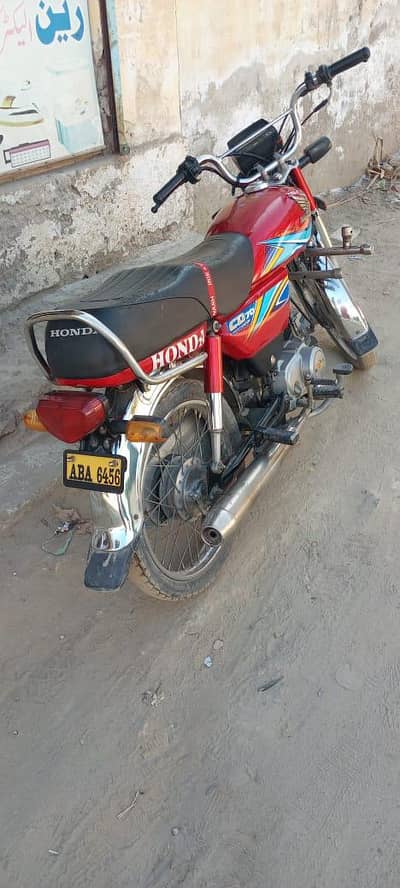 Honda CD 70 2019 model WhatsApp 03254345814