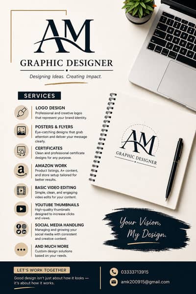AM GRAPHIC DESIGNER--PROFESSIONAL GRAPHIC DESIGNER