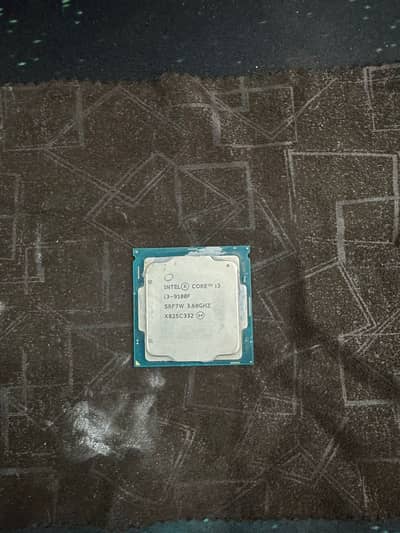 Intel i-3 9100f processor with Original Intel Fan