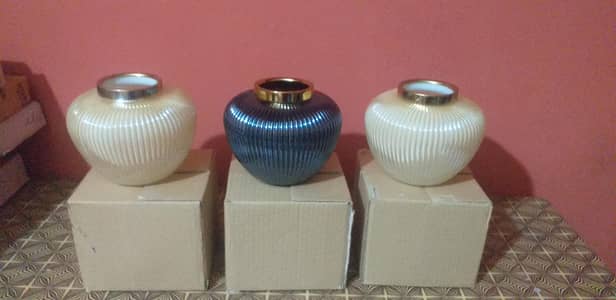 glass pots