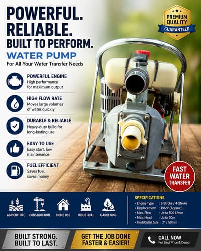 Gasolinepowered water pump/Agriculture Water Pump