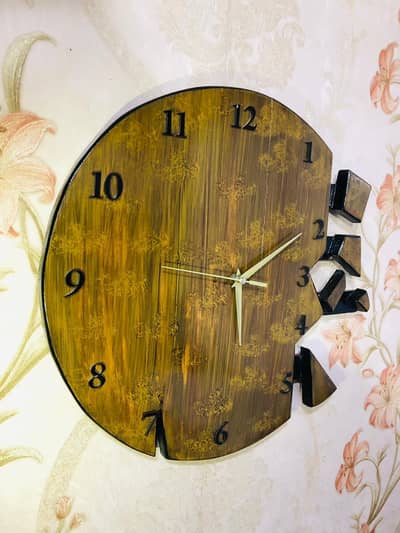 Wooden premium antique Wall CLOCK