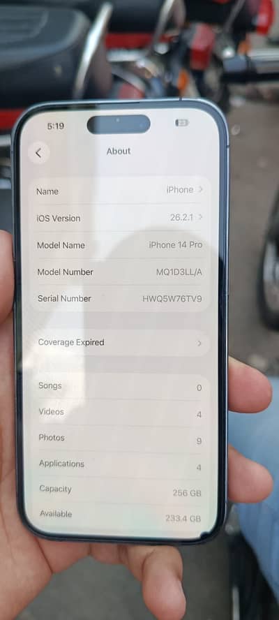 Iphone 14 pro 256 gb