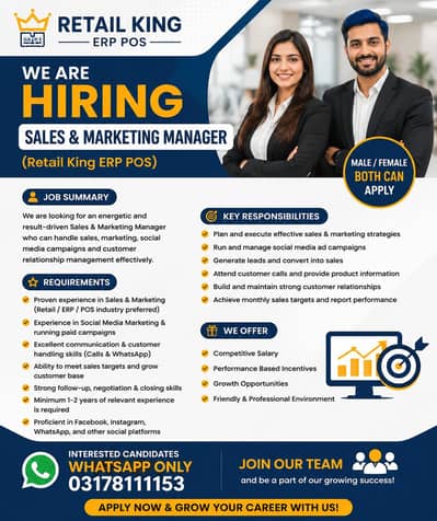 sales & marketing manager