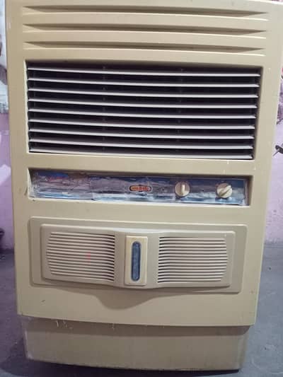 Used Super Aisa Old model Room Cooler  with Iron Stand