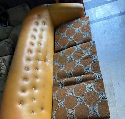 Three seater sofa for sale foam in good condition sofa is also in good
