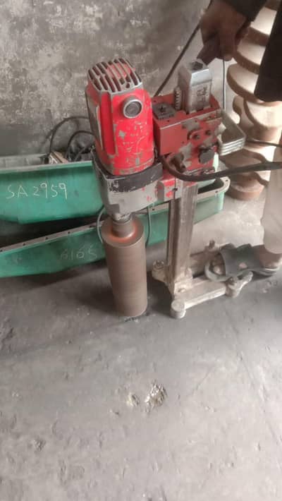 Sanitary work, Core Cutting (holes)