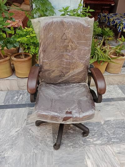 Pure leather chair