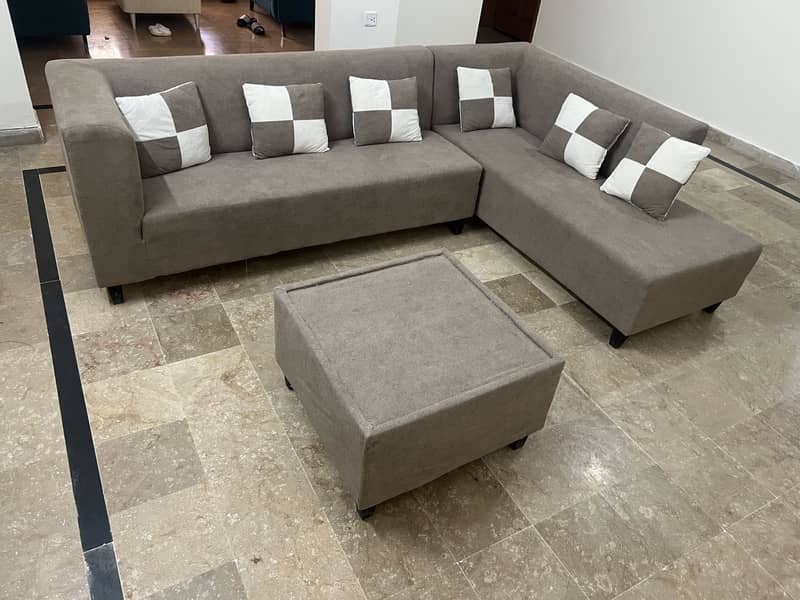 L Shaped Sofa Set 0