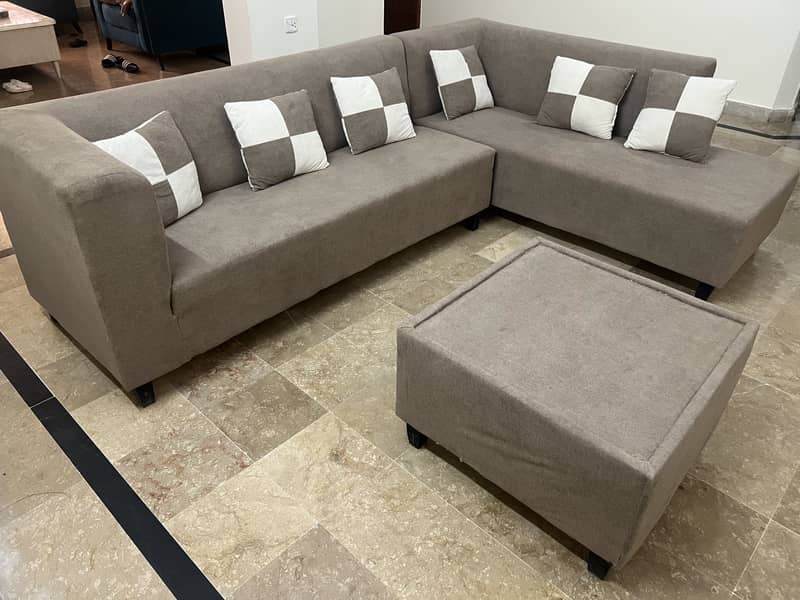L Shaped Sofa Set 6