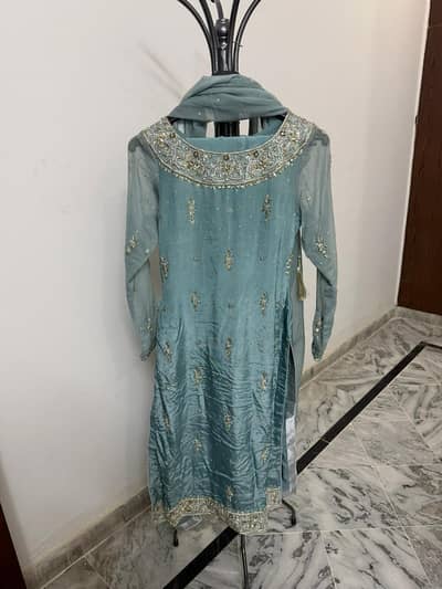 Formal Dress | Party Wear | Women Dress | 3 Piece Chiffon Suite