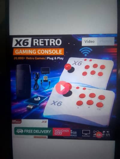 X6 gaming consoul wireless remote urgent sale