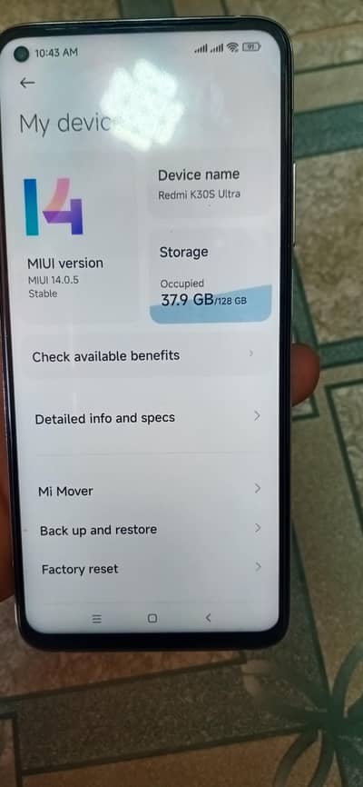 redmi mi k30s ultra 0315/9711180