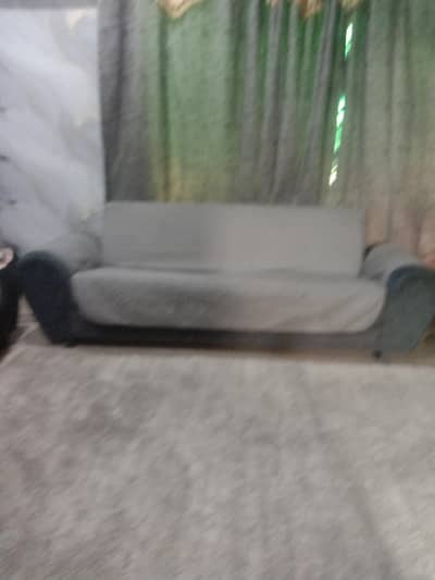 sofa cum bed 2 piece for urgent sale