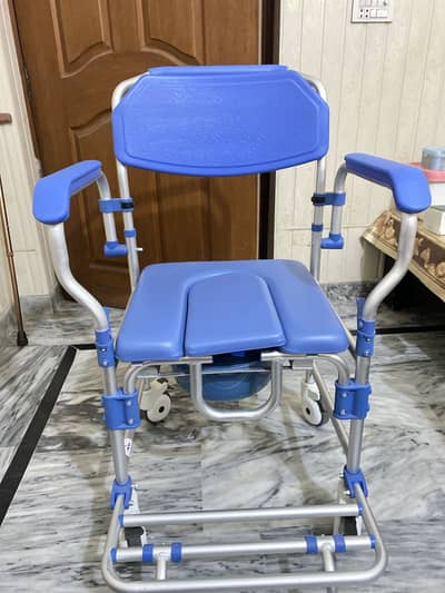 Aluminium Commode Chair for Patient – Washroom Use