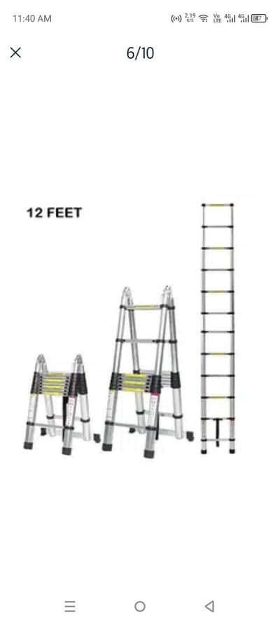 Telescopic ladder