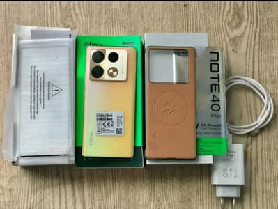 infinix note 40 pro 12GB ram and 256GB Memory