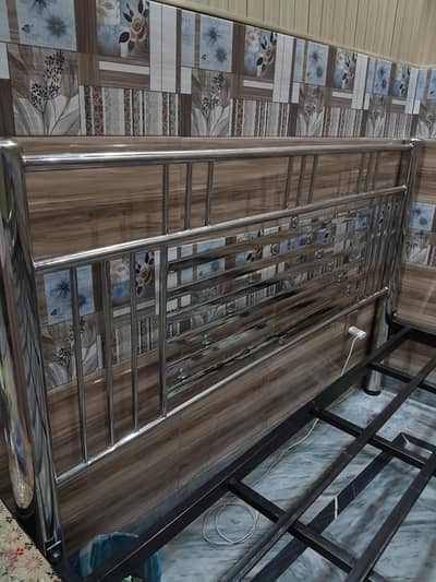 steel new bed