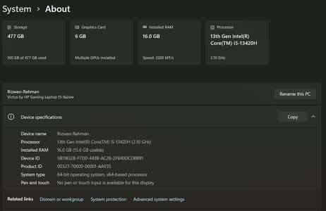 Brand New HP Victus Gaming | 13th Gen i5 | Box Open | 6GB Graphics