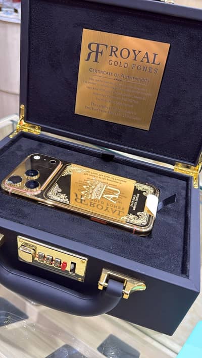 17 Pro Max, 24KT Gold plated