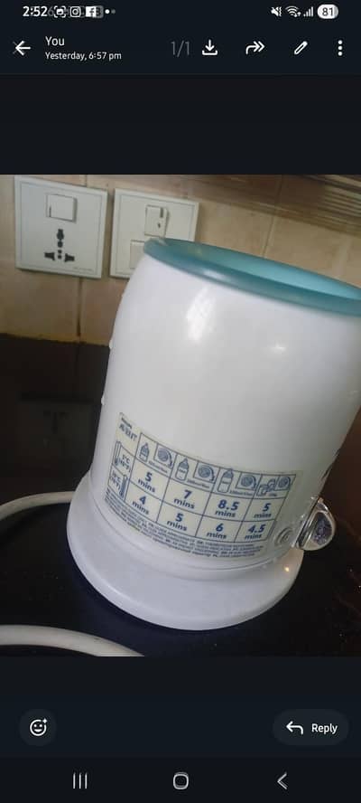 milk bottlle warmer
