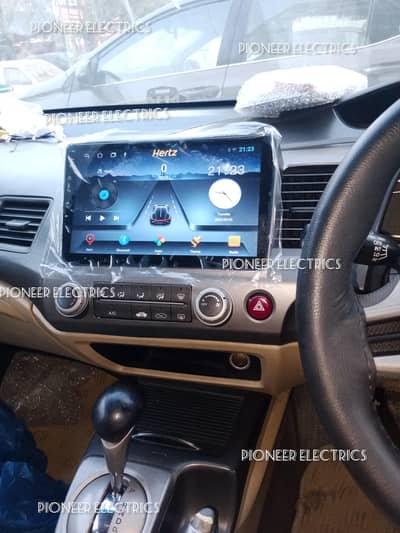 HONDA CIVIC REDONE REBIRTH FITT 2015 2017 ANDROID PANEL CAR LCD LED