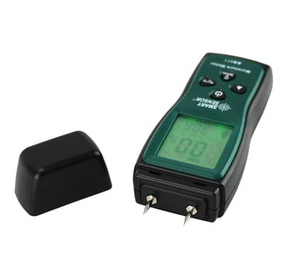 AS971 Smart Sensor Moisture Meter Wood Paper Bamboo Moisture Tester